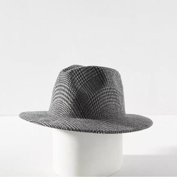 Anthropologie houndstooth hat new one size main image 2